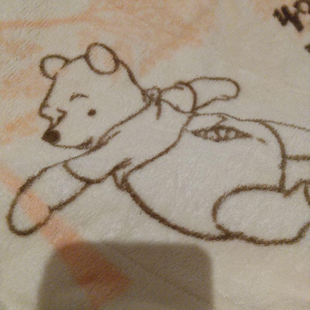 くまのプーさん  あったか 敷パッド  敷シーツ  もこもこ