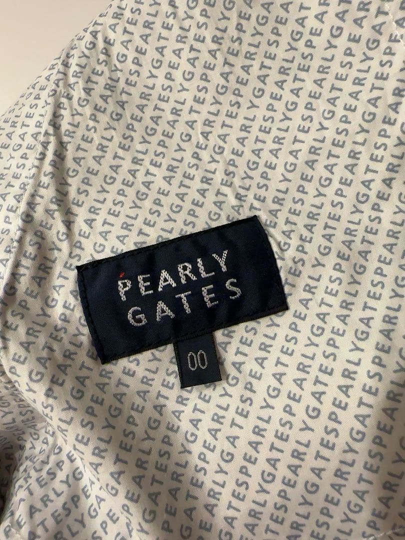 PEARLY GATES グレンチェック　スカート　サンバイザー