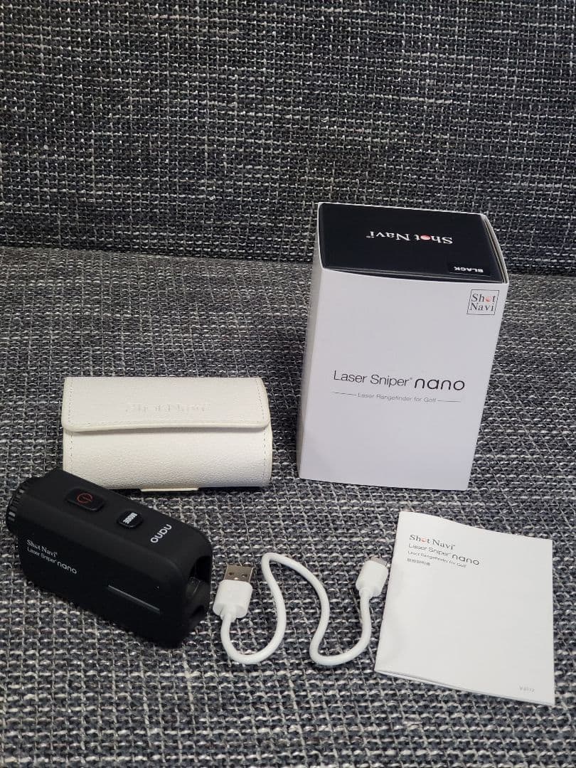 ショットナビ ナノ LASER SNIPER NANO BLACK