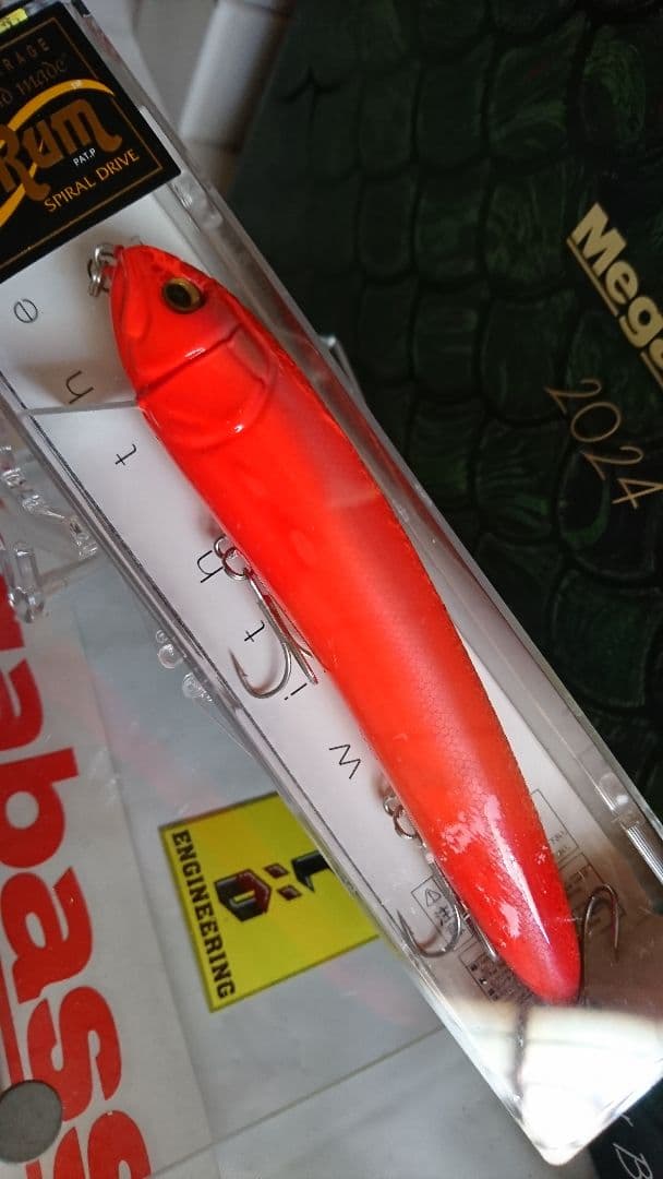メガバス ドラム140 ヴァイパーレッド 新品未開封