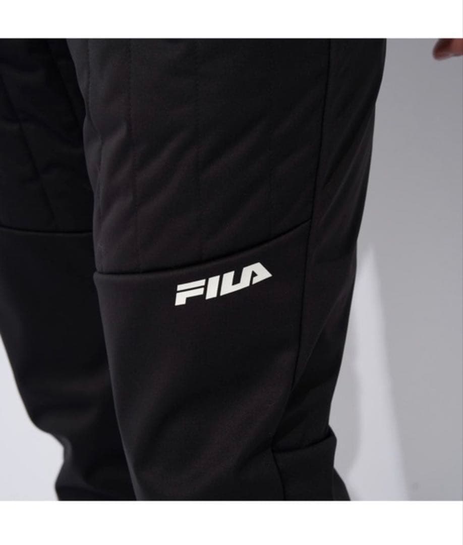 FILA GOLFトレーニングパンツ ブラック