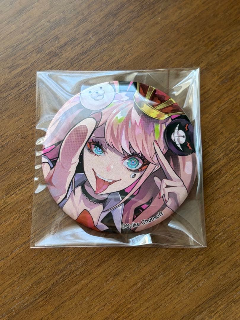 ダンガンロンパ 江ノ島盾子　缶バッジ　イラストレーターコラボ　マルイ　LAM