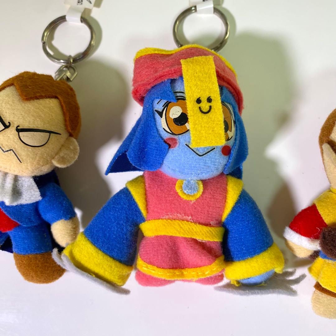 【希少】レトロ　ヴァンパイアハンター　マスコット　ぬいぐるみ　キーホルダー