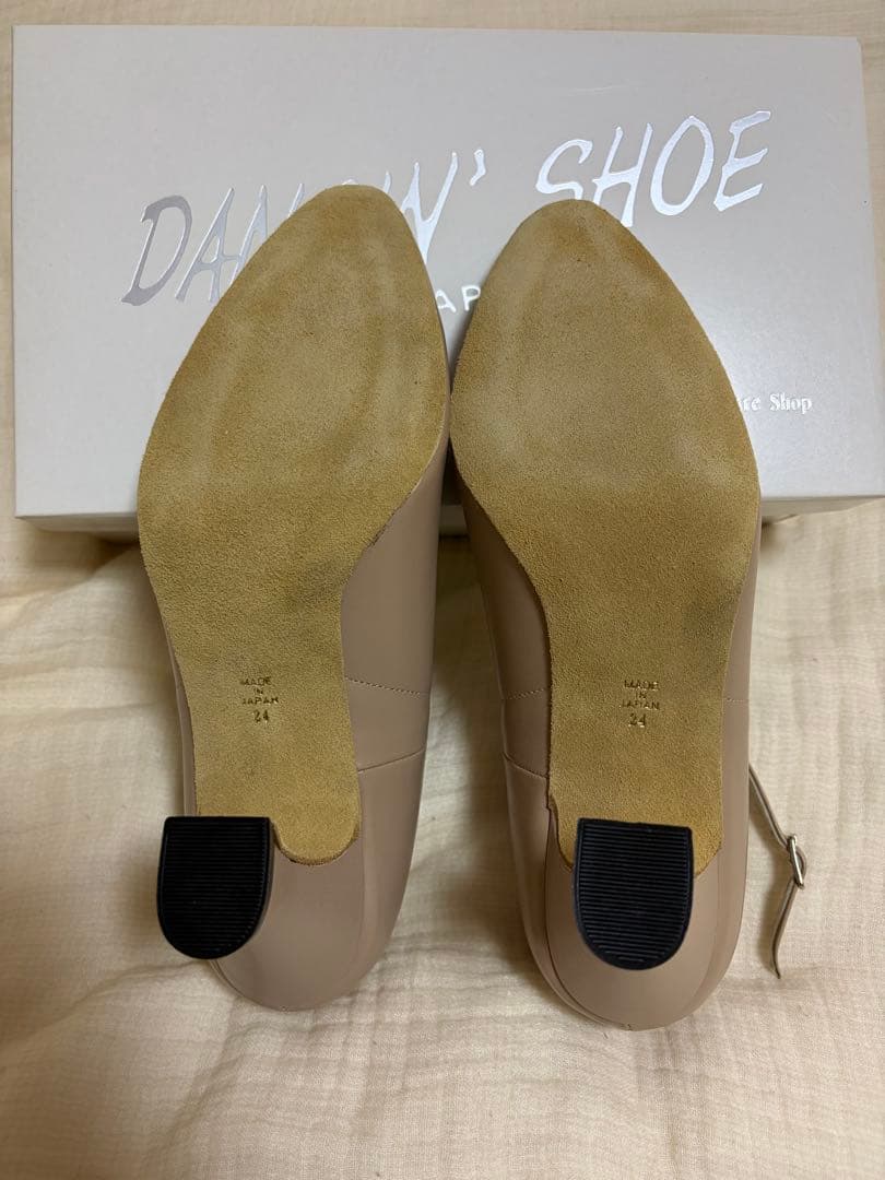 Dancin' Shoe ジャズ・タップバレエシューズ ベージュ