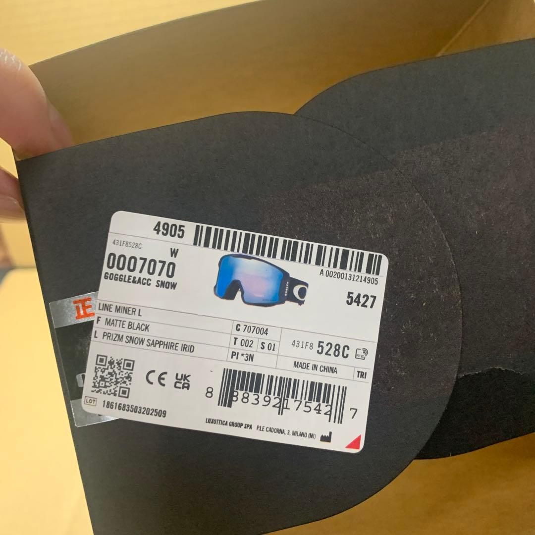 OAKLEY スノーゴーグル0007070 Line Minerユニセックス大人