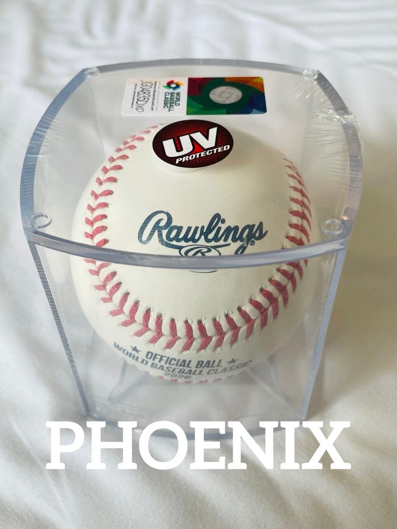 か*た様 新品★WBC2026公式試合球UV防止ケース入り