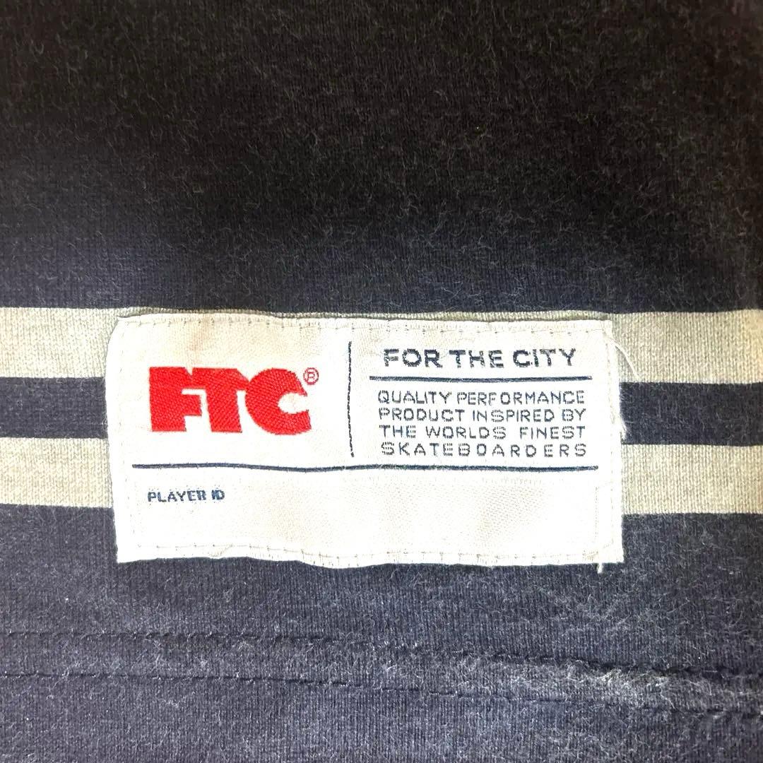 ウェア FTC / PRINTED STRIPE RUGBY SHIRT