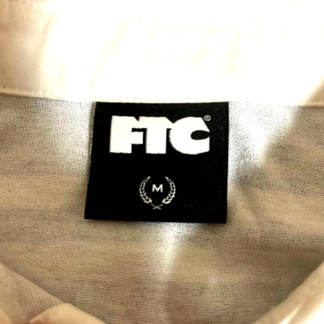 ウェア FTC / PRINTED STRIPE RUGBY SHIRT