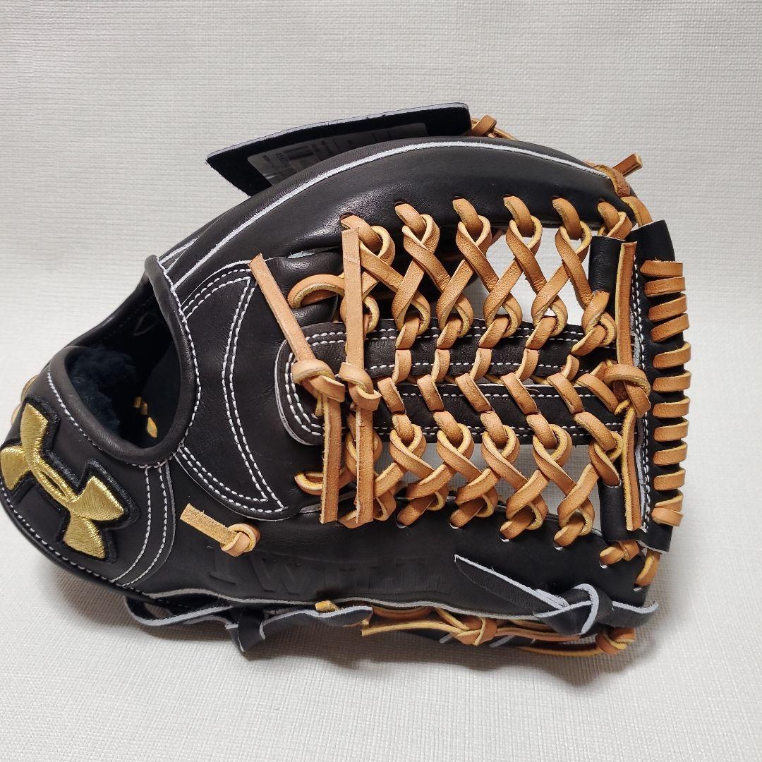 アンダーアーマー 硬式グローブ 内野手用 右投げ 日本製[ウェブヒモ色焼け]