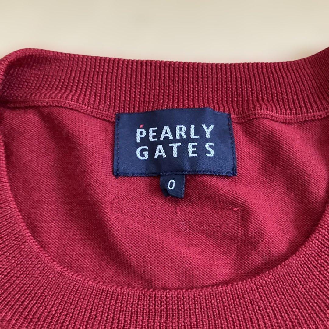【美品】 PEARLY GATES レディース ウール セーター Sサイズ