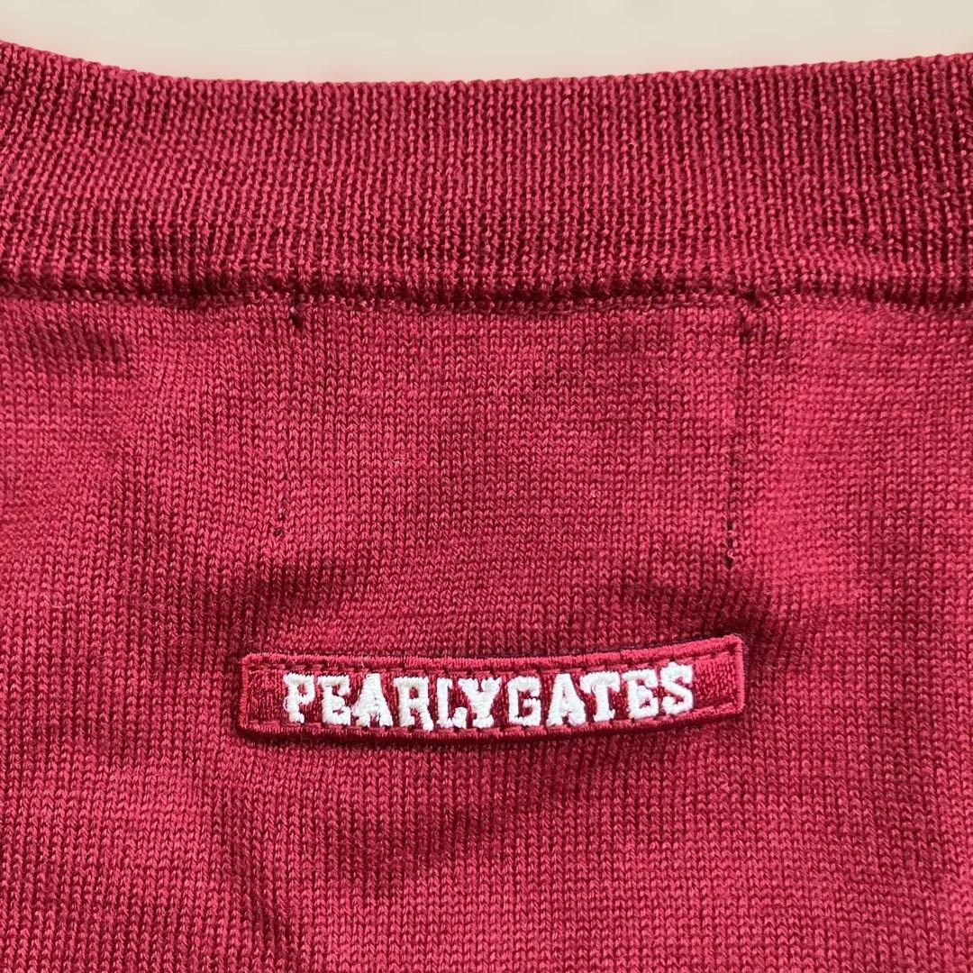 【美品】 PEARLY GATES レディース ウール セーター Sサイズ