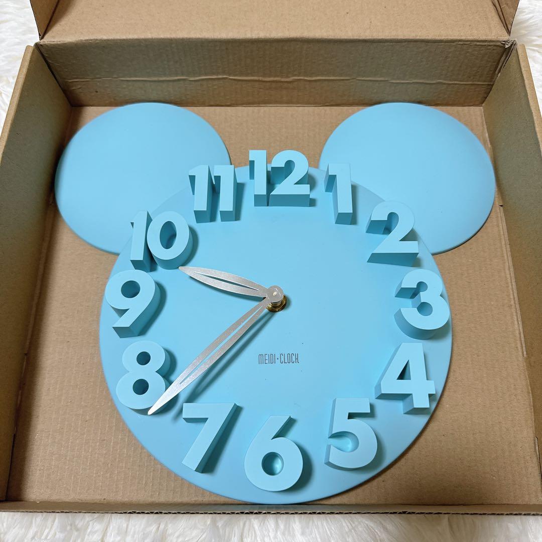 MEIDI CLOCK 3Dウォールクロック ミッキーマウス