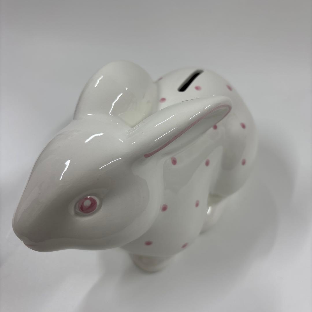 ティファニー　ラビット　貯金箱