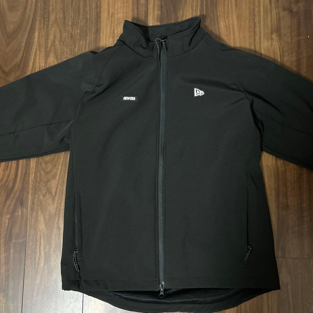 NEW ERA ブラック ジップアップジャケット L ゴルフウェア