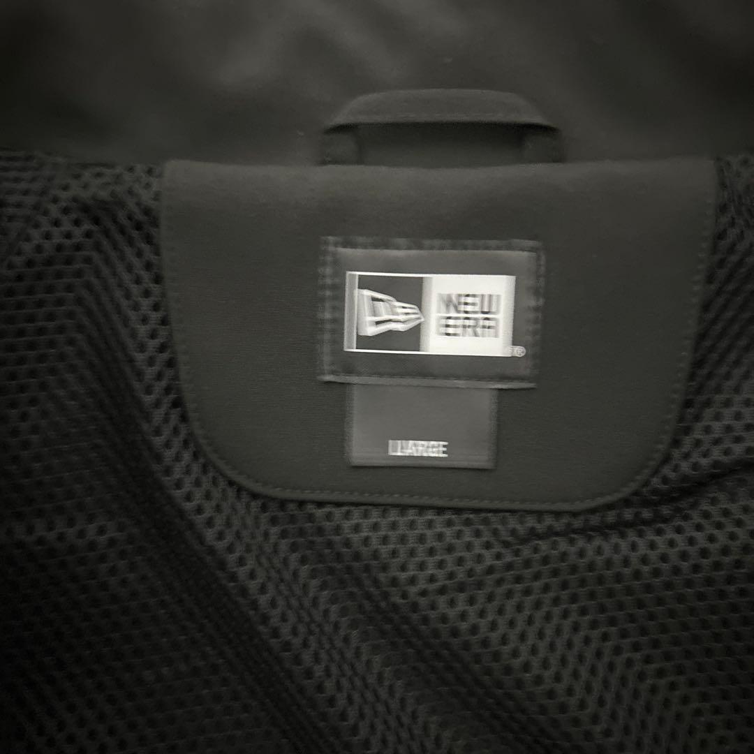 NEW ERA ブラック ジップアップジャケット L ゴルフウェア