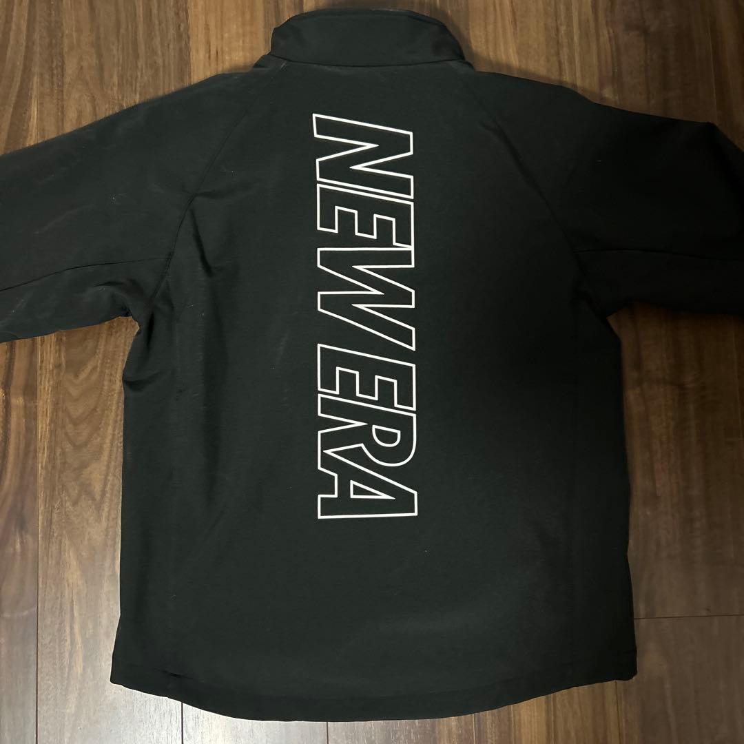 NEW ERA ブラック ジップアップジャケット L ゴルフウェア