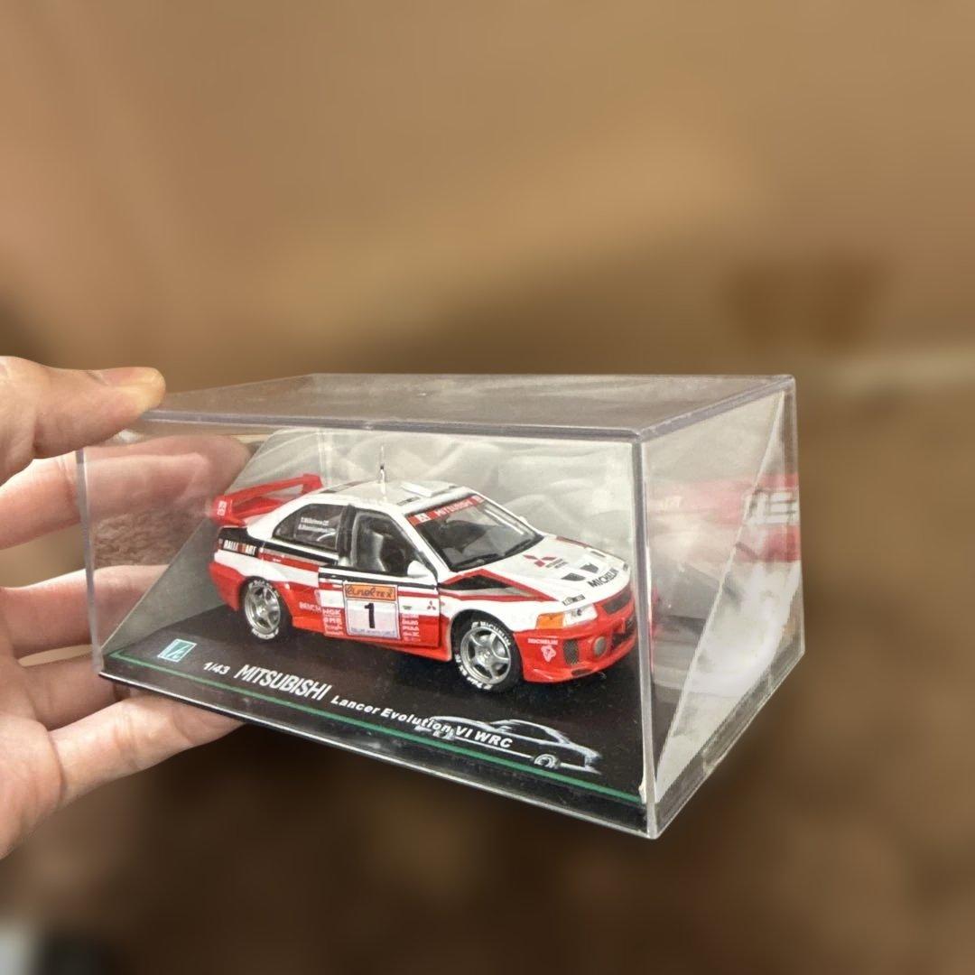 ミニカー MITSUBISHI Lancer Evolution VI WRC 1/43