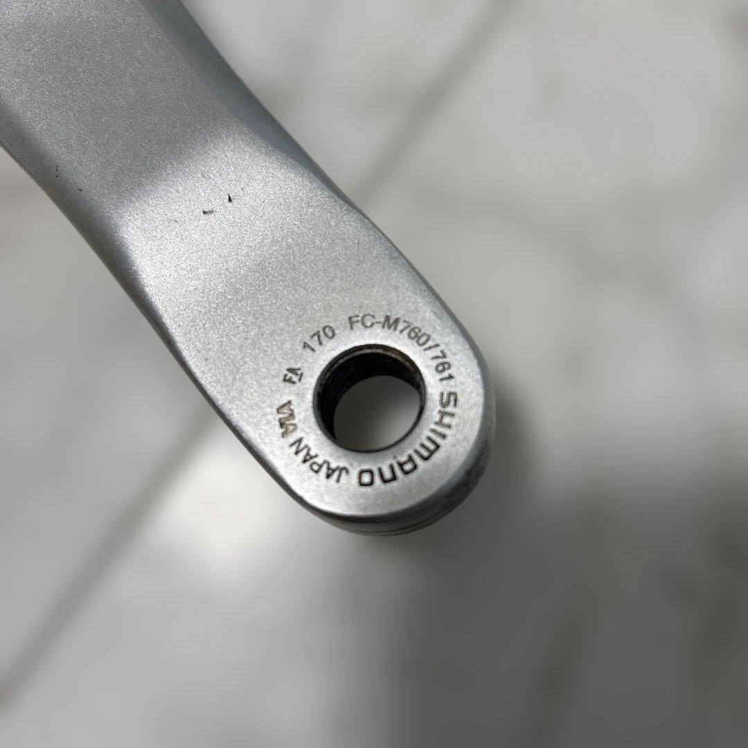 SHIMANO Deore XT クランクセット FC-M760 トリプル