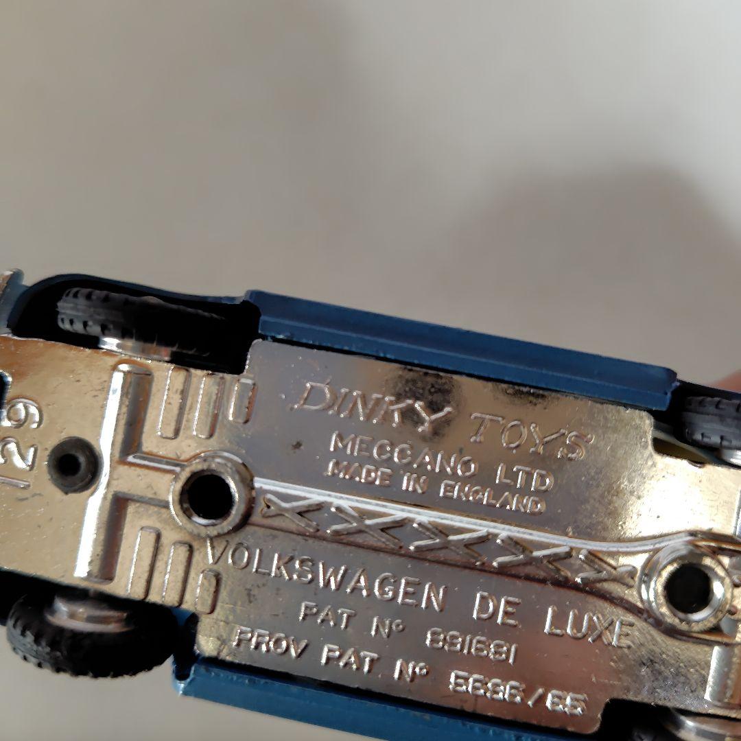 K.ＨK454、DINKY/TOYSボルクスワーゲン、デラックス。全長９.7mm