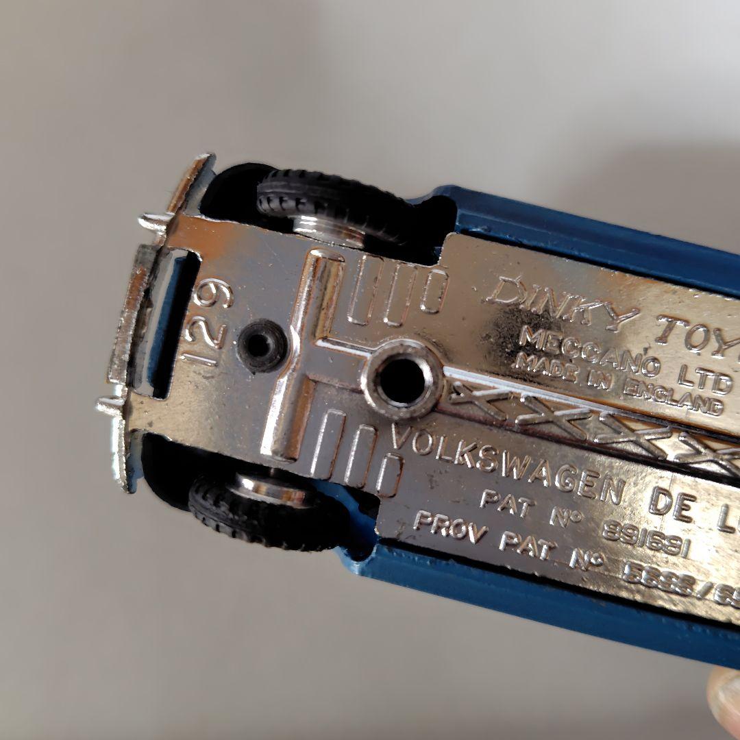 K.ＨK454、DINKY/TOYSボルクスワーゲン、デラックス。全長９.7mm