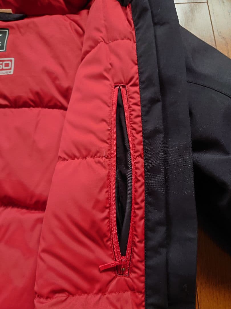 XEFO.GORE-TEX フード付ダウンレインウェア ブラック本日まで値下げ。