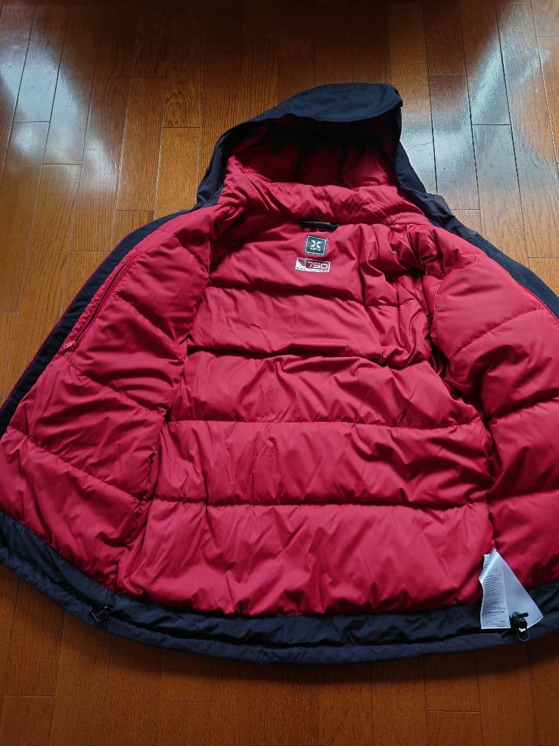XEFO.GORE-TEX フード付ダウンレインウェア ブラック本日まで値下げ。