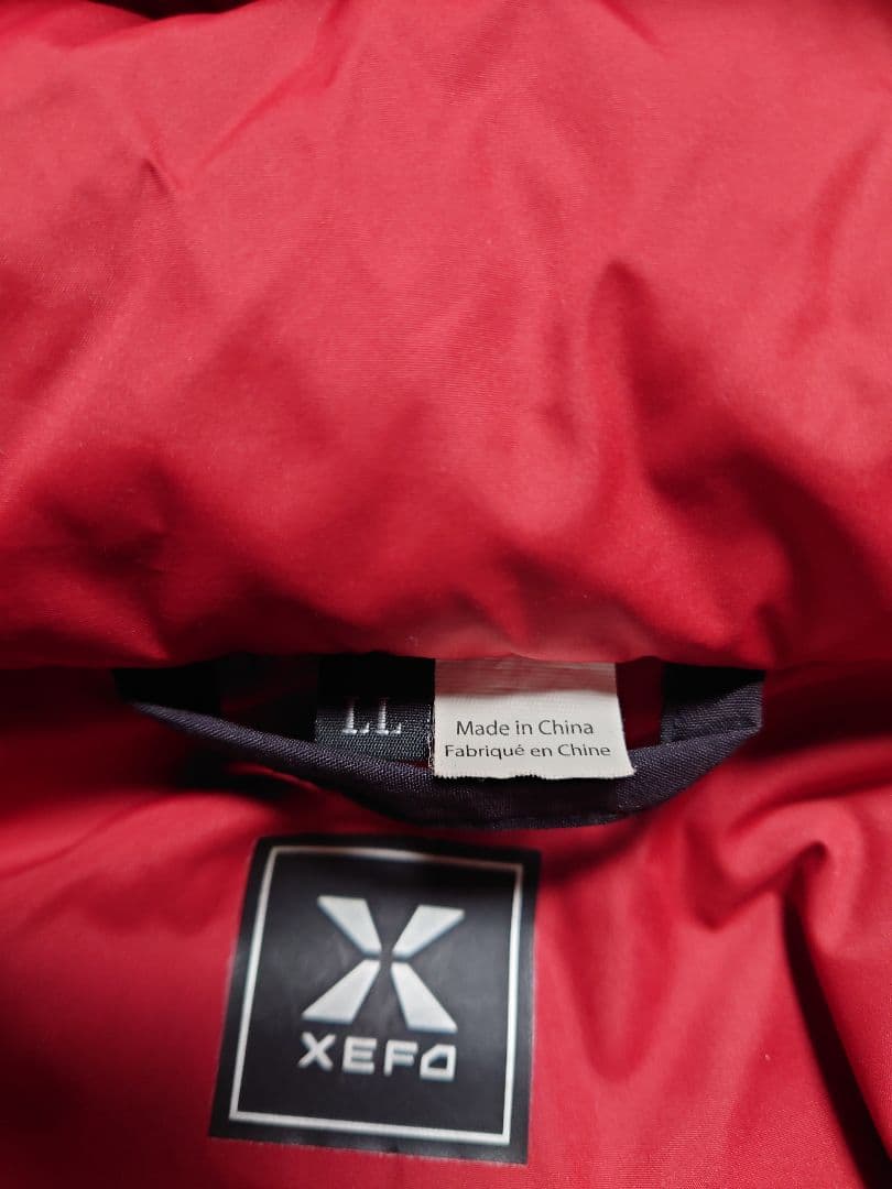 XEFO.GORE-TEX フード付ダウンレインウェア ブラック本日まで値下げ。