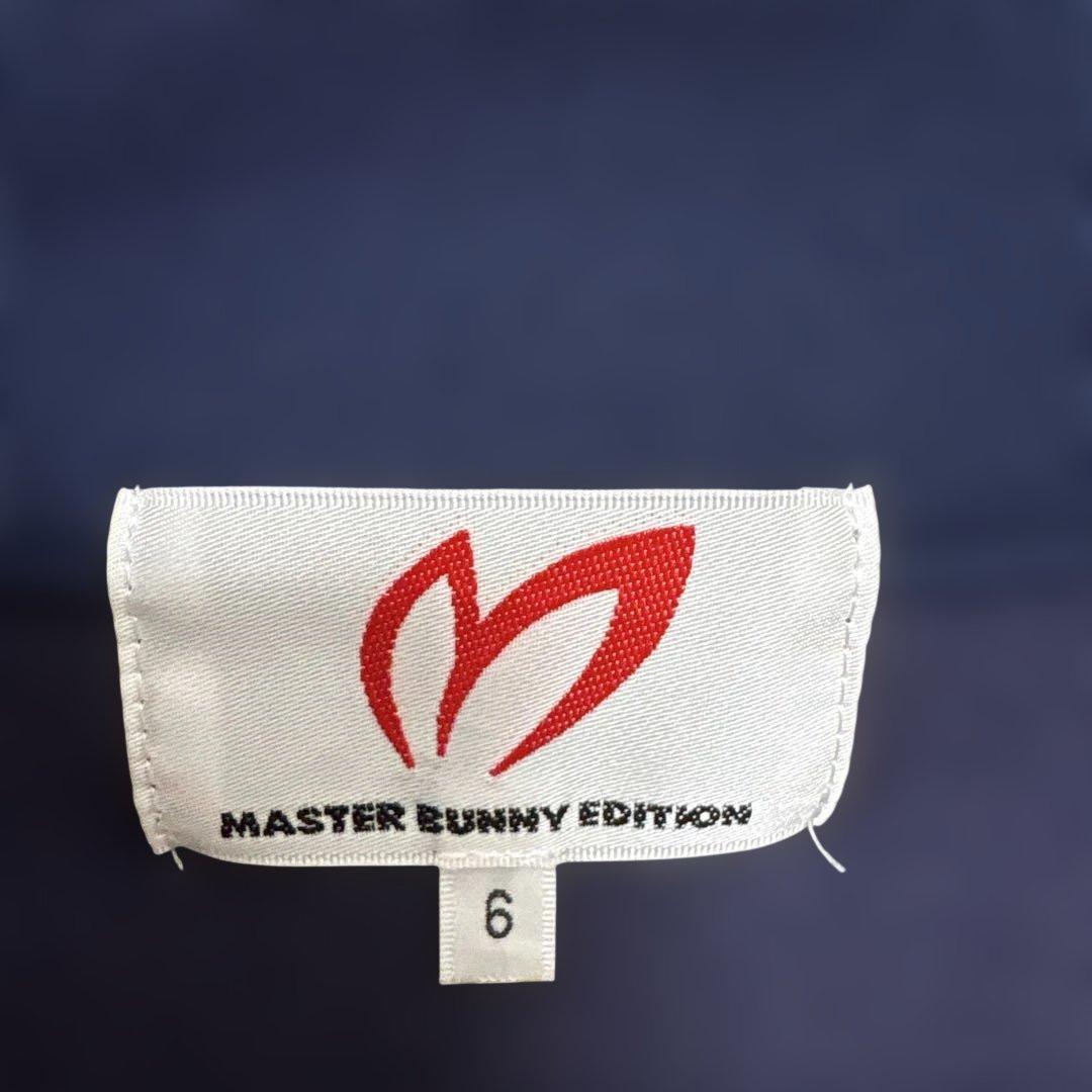 ★美品【MASTAR BUNNY】ダブルジップアップ ニット ブルゾン　サイズ6