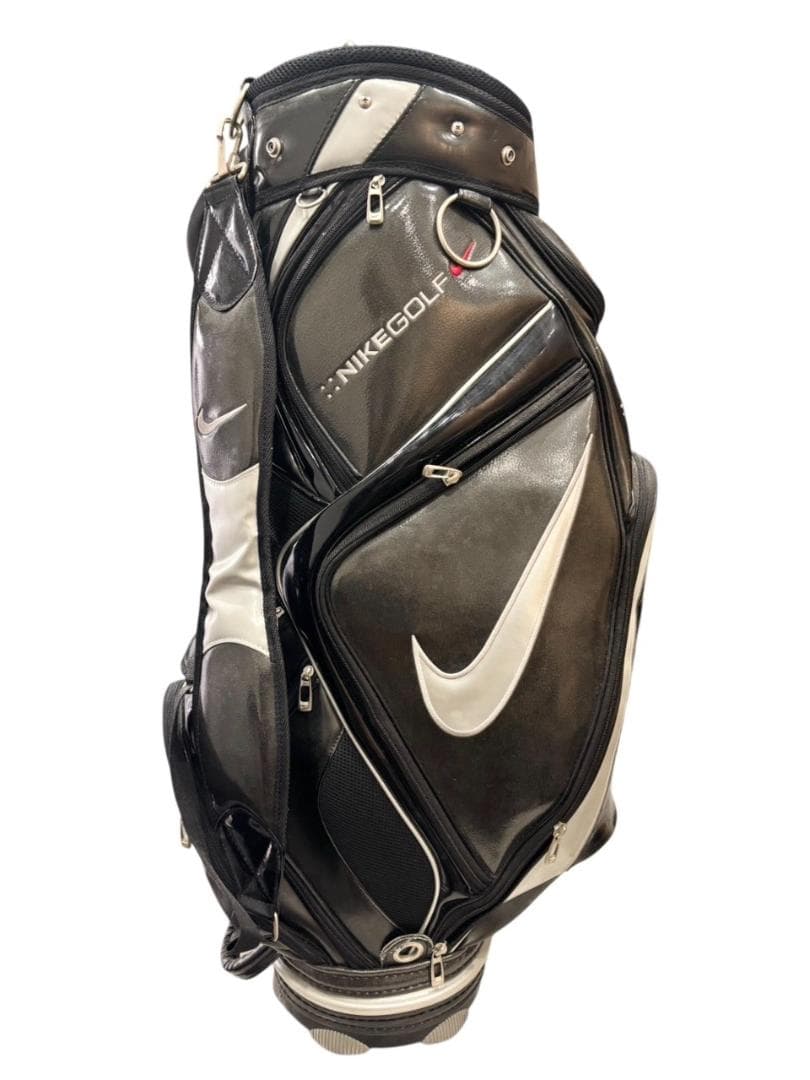 NIKE GOLF ナイキ ゴルフ キャディバッグ エナメル ブラック