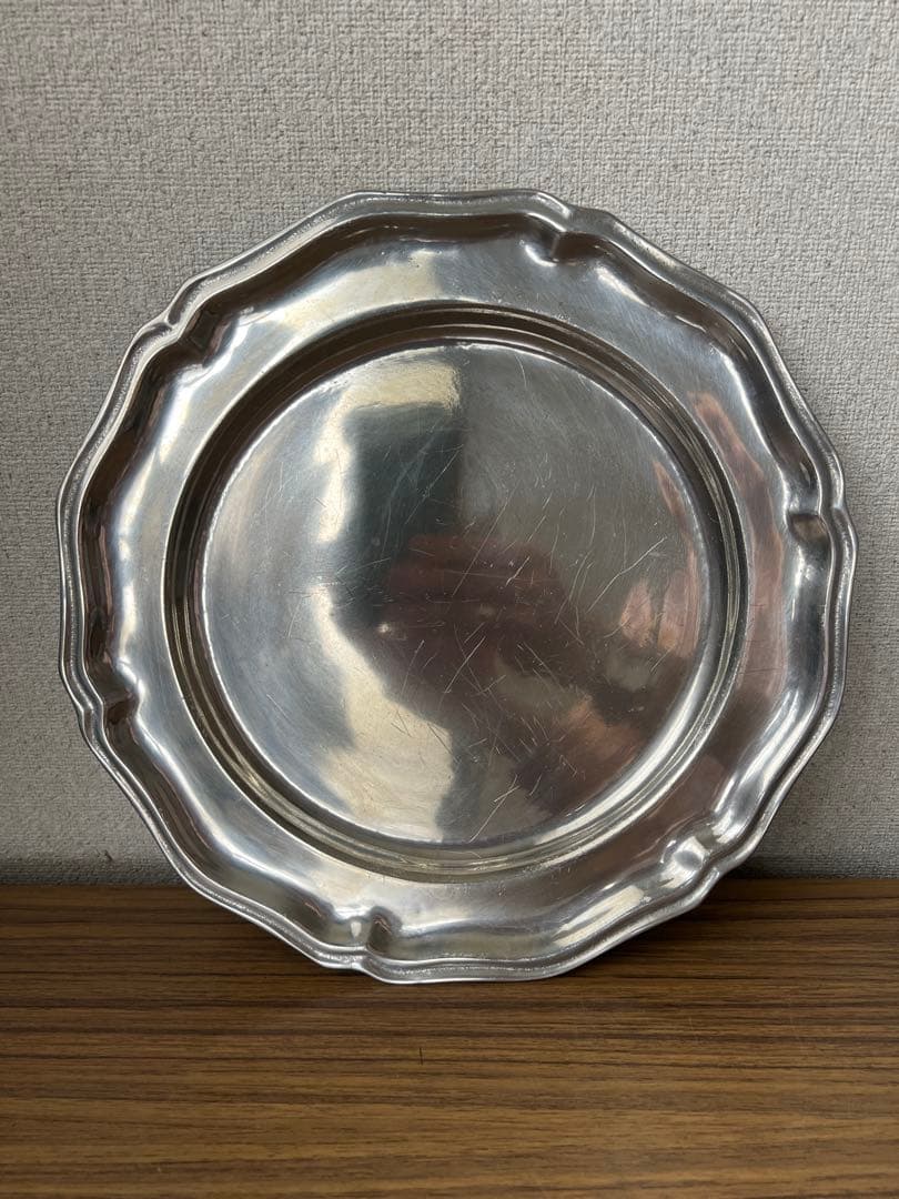Wilton Columbia社製　花リム　金属皿　5枚セット　アメリカ製