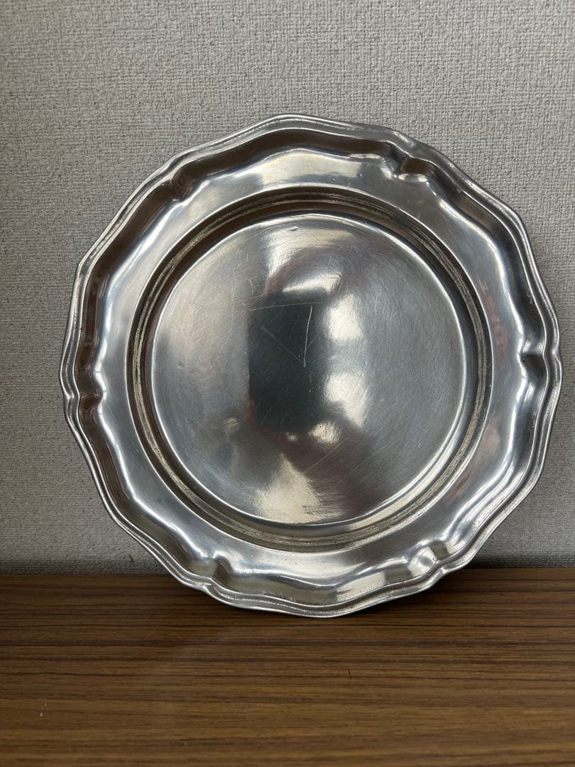 Wilton Columbia社製　花リム　金属皿　5枚セット　アメリカ製