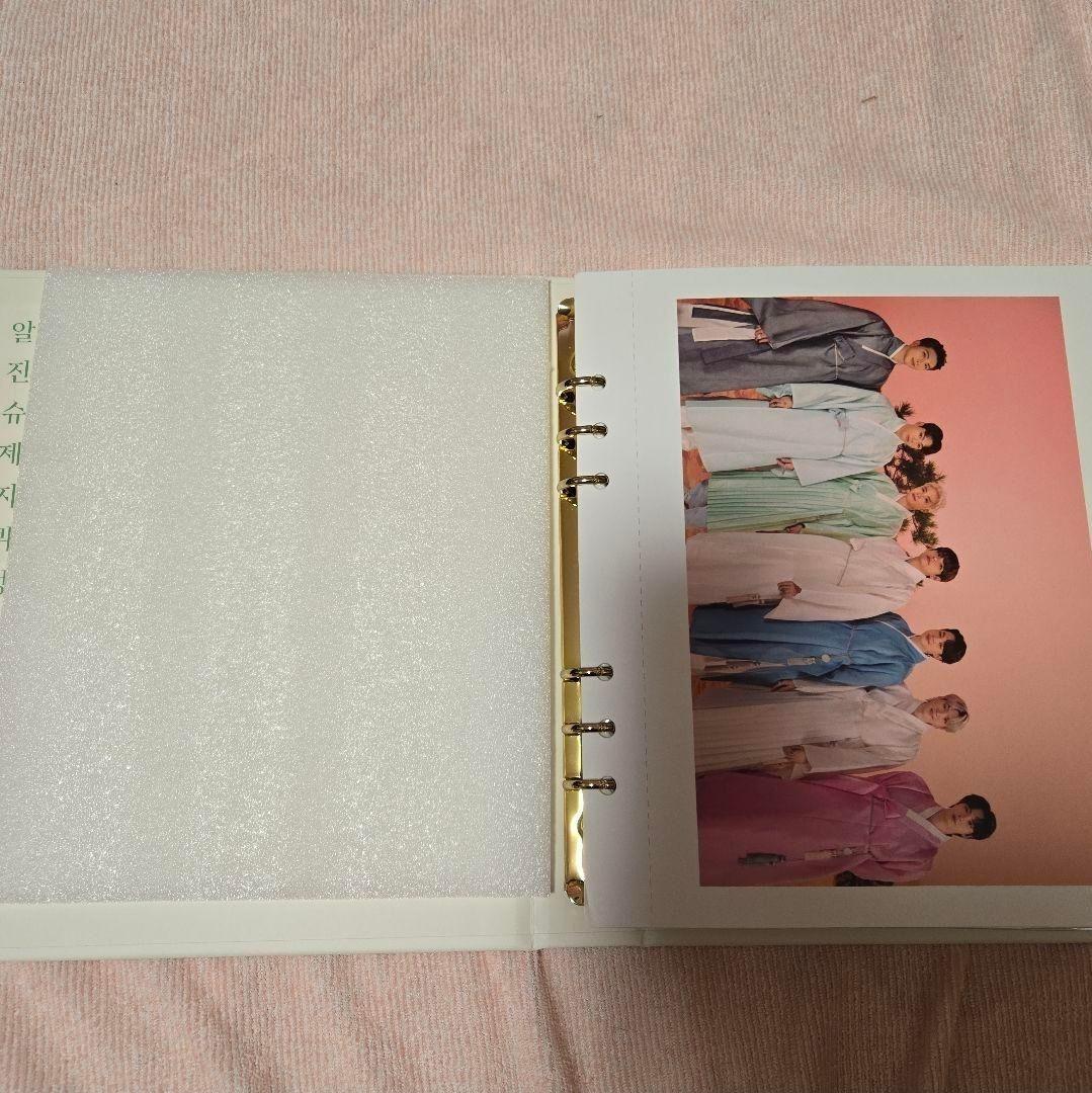 BTS フォトバインダー　チュソク　ミニフォトカード