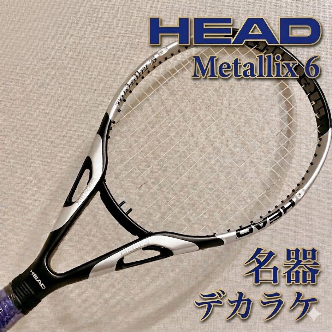 名器 希少 HEAD llix 6 テニスラケット 硬式用 デカラケ
