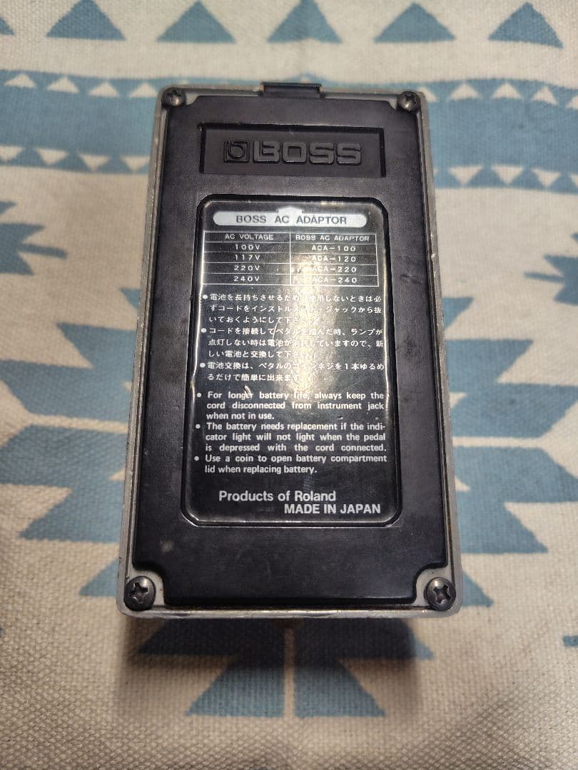 BOSS DS-1 銀ネジ 初期型 ビンテージ 日本製 メンテナンス済
