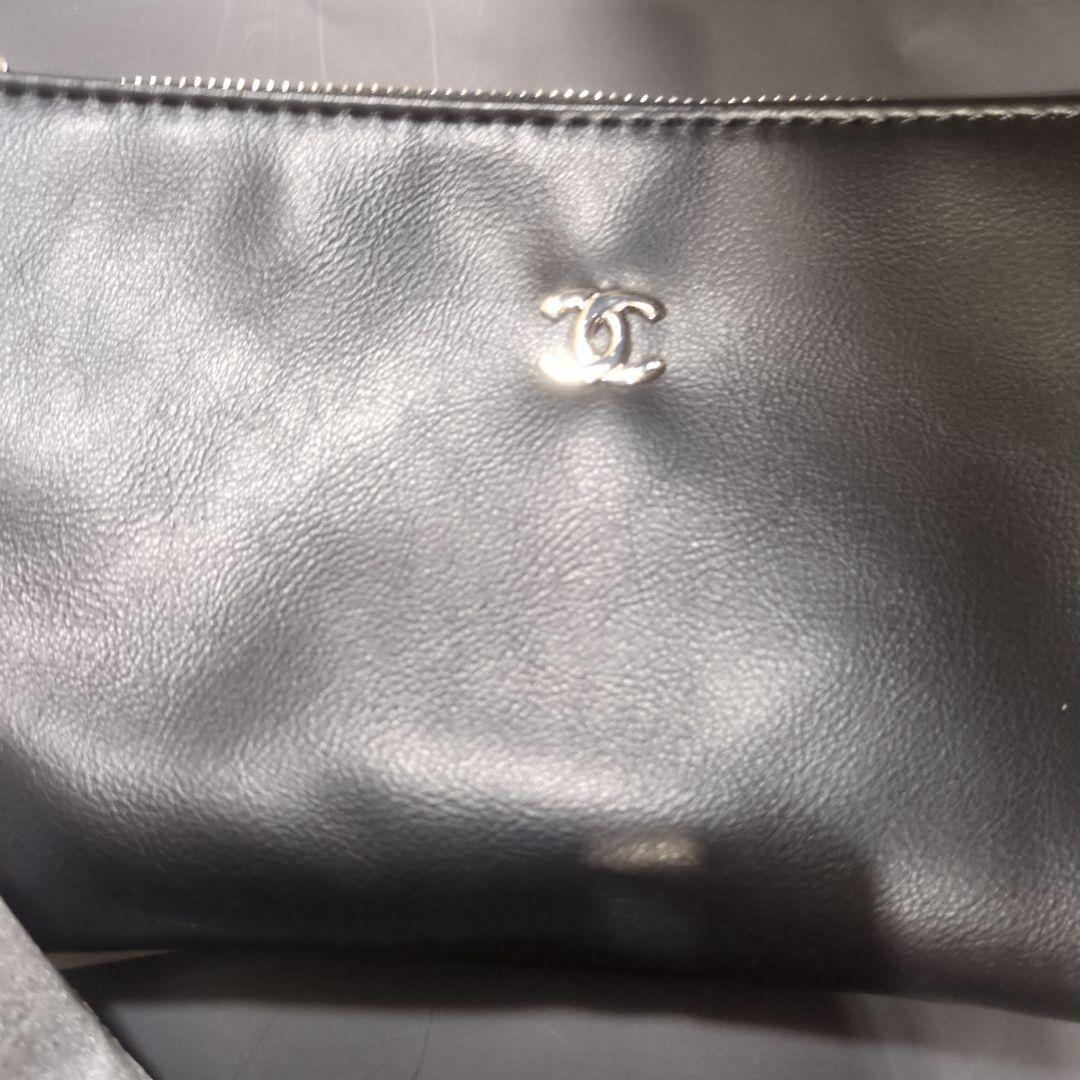 CHANEL ブラックレザー ショルダーバッグ値下げ不可
