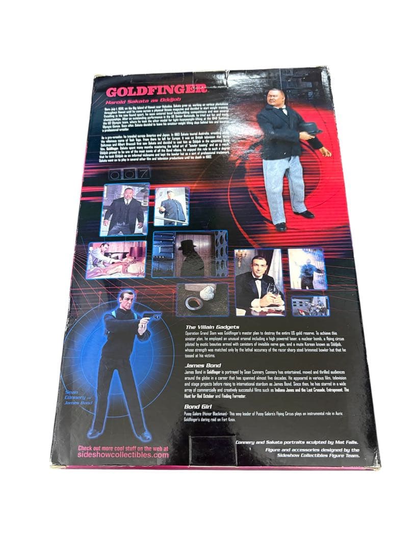 【絶版希少】Oddjob 007 Goldfinger サイドショウ