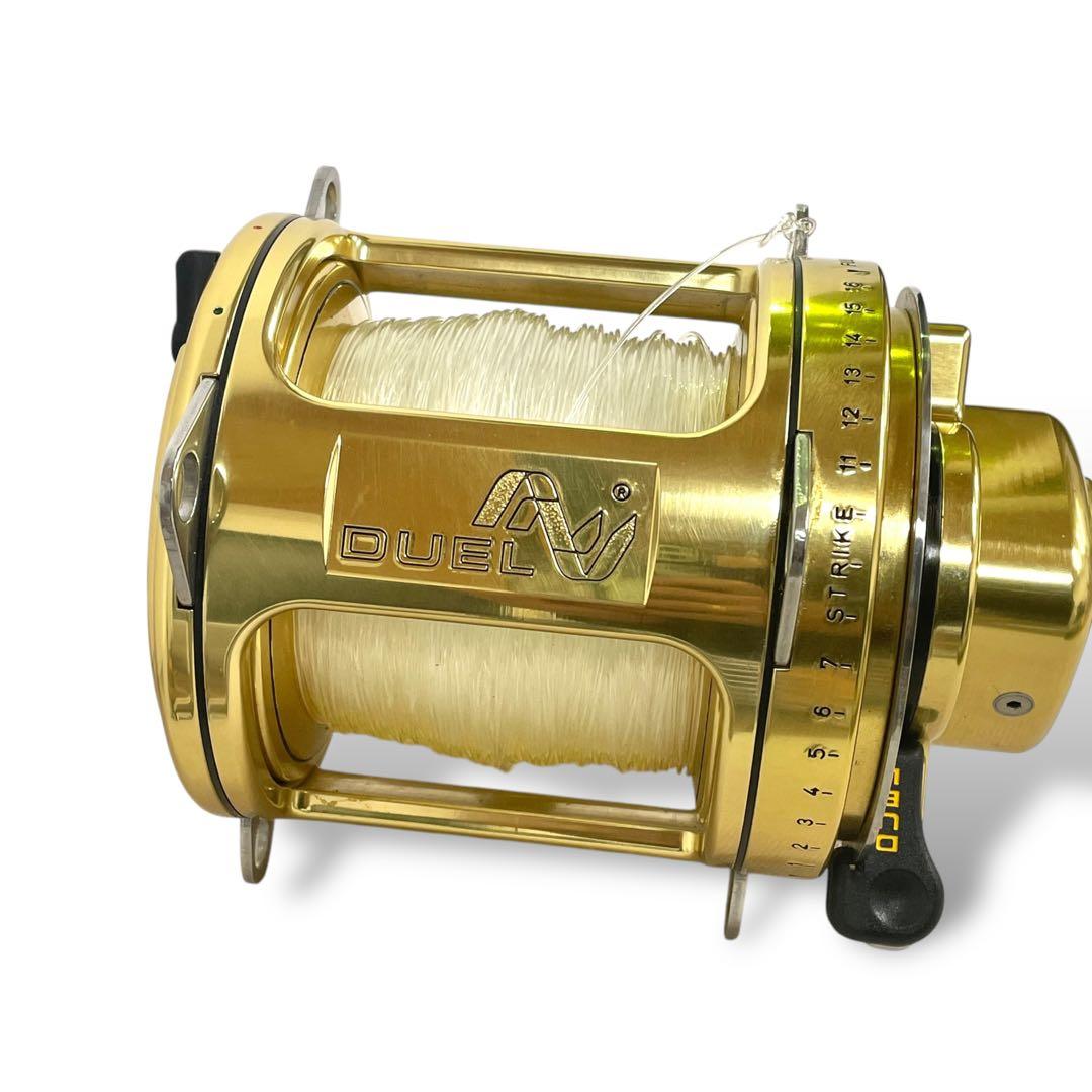 【入手困難】DUEL/2speed 80lb-9/0 GOLD 大型リール　船用