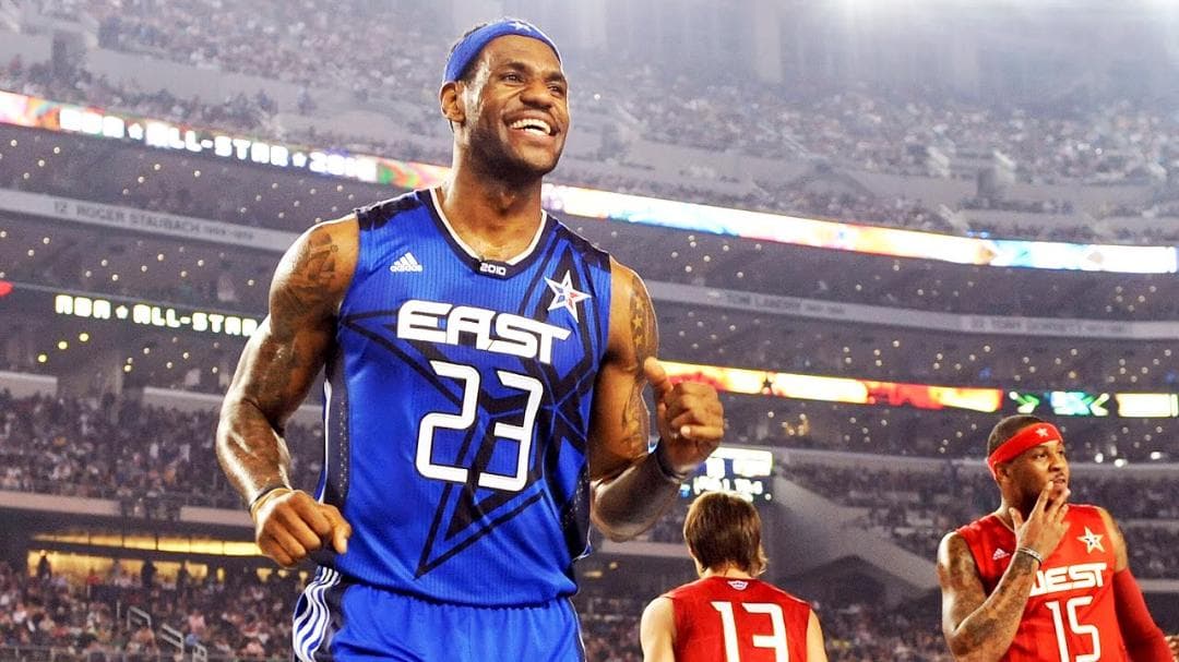 ★希少 NBA　2010年 ALL-STAR レブロン・ジェームズ　ユニフォーム