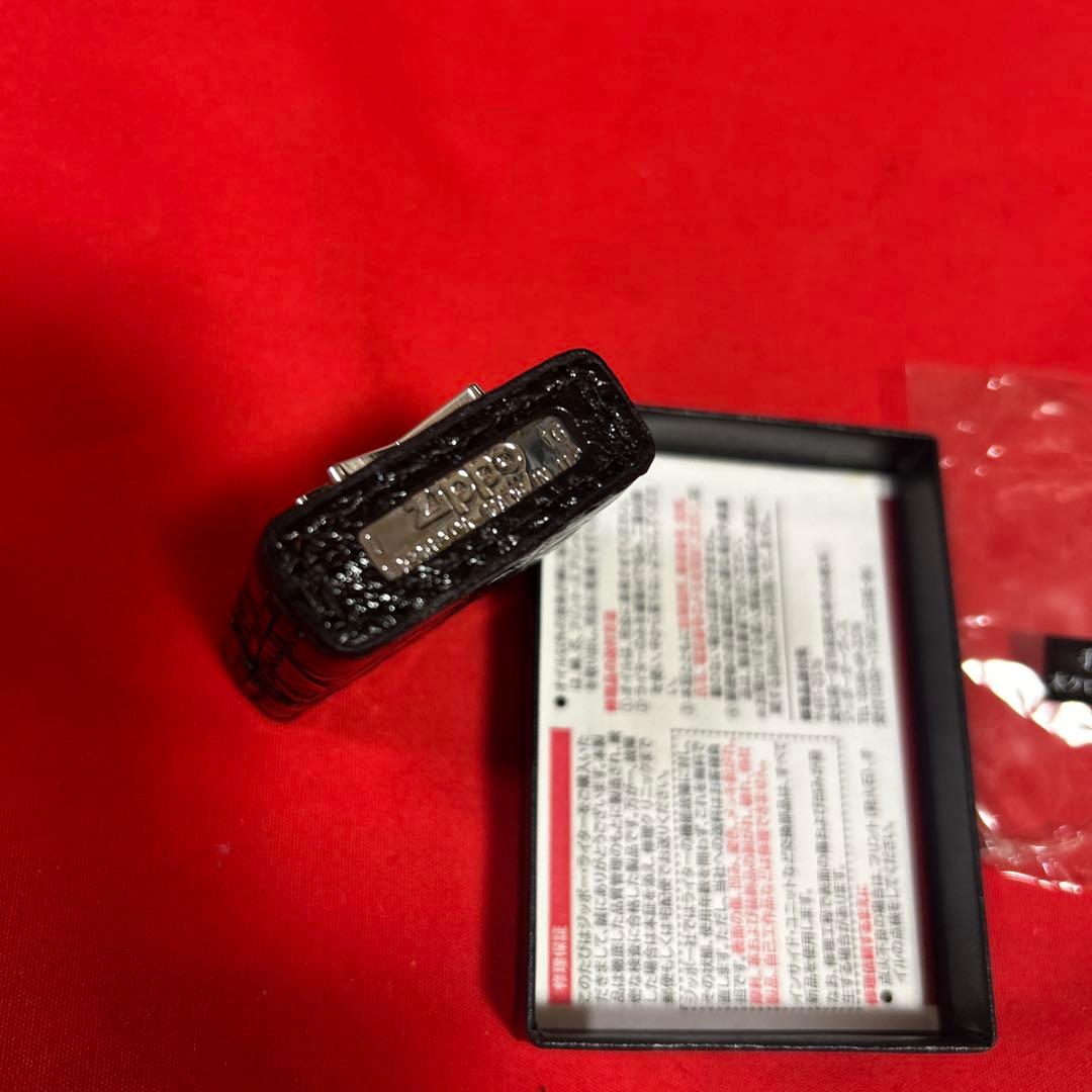 革巻zippo クリームソーダ　ドライボーンズ　矢沢永吉　ザ・マックショウ