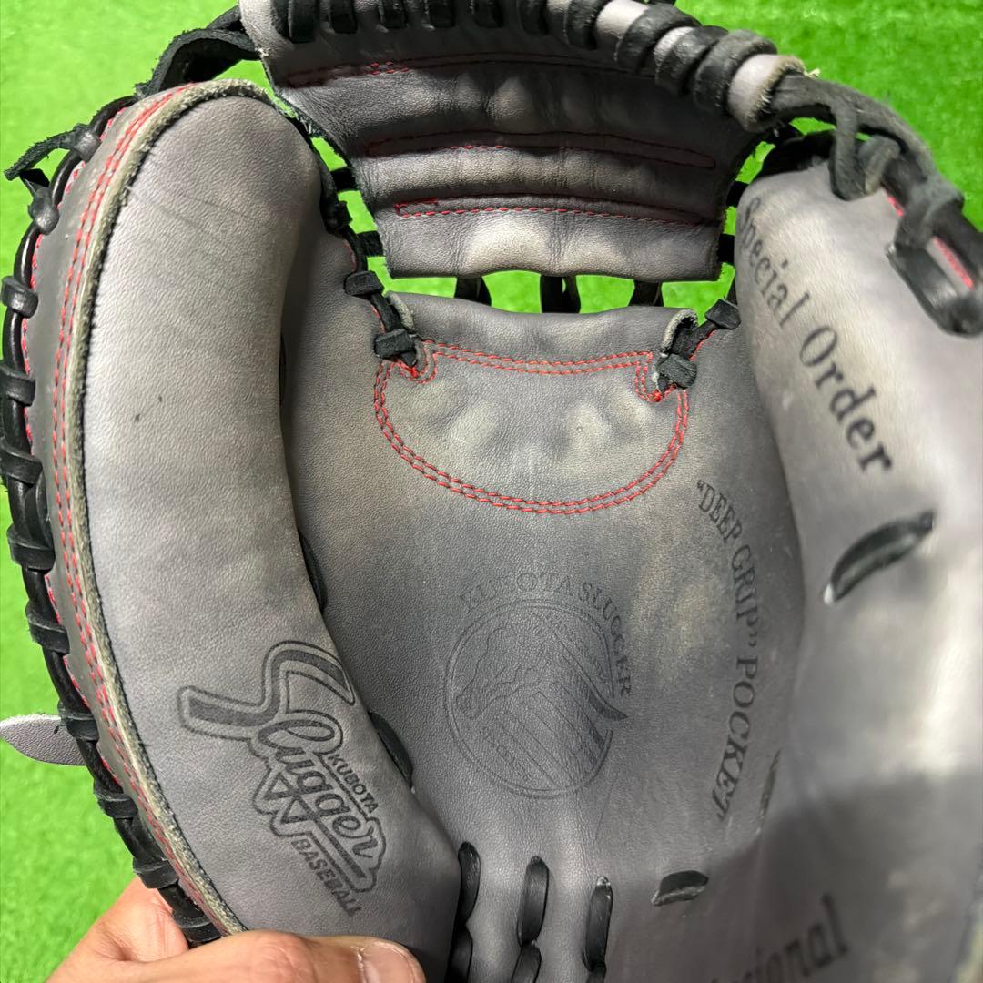 スラッガー　トレーニングミット　グレー