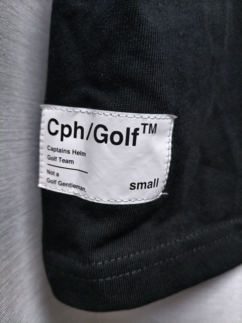 美品　cph golf モックネック　黒