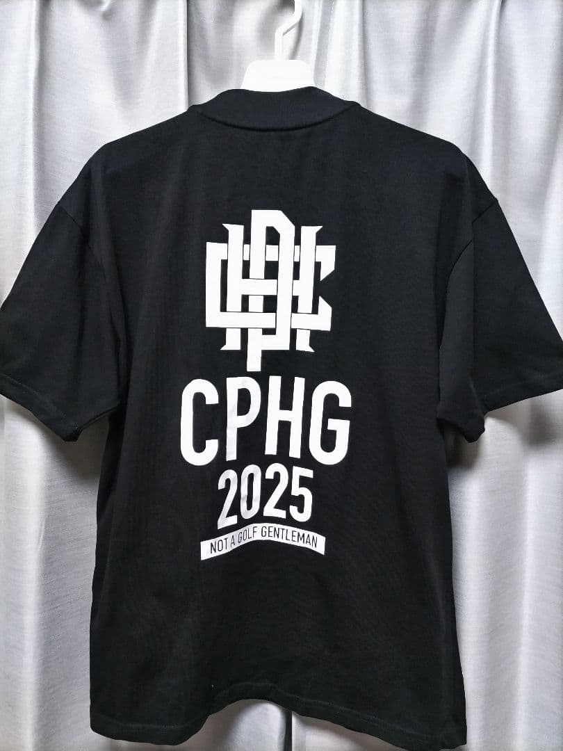 美品　cph golf モックネック　黒