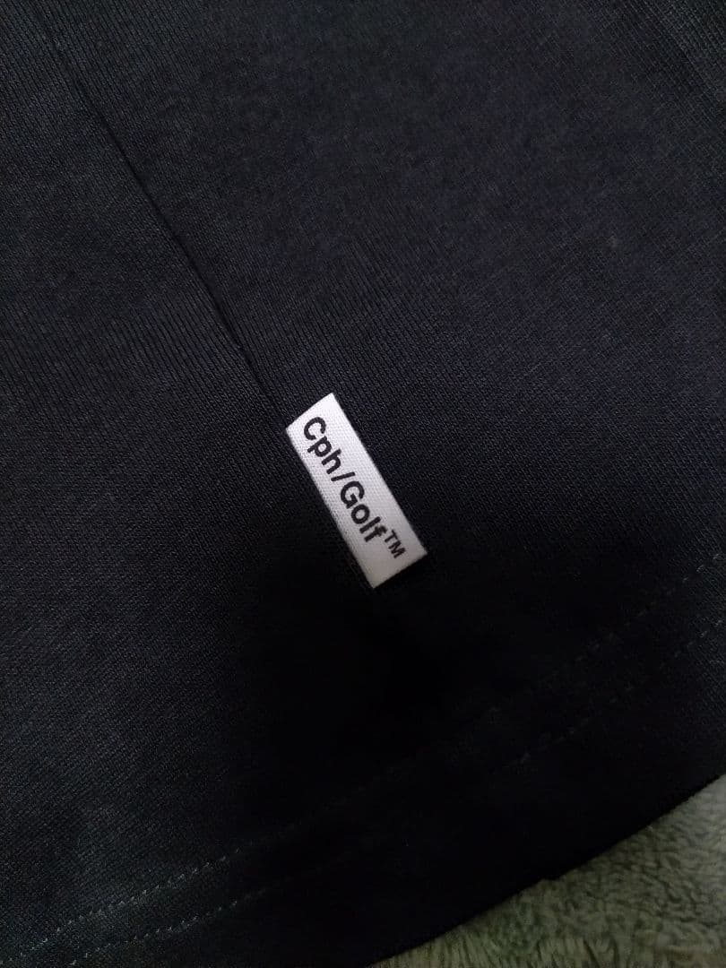 美品　cph golf モックネック　黒