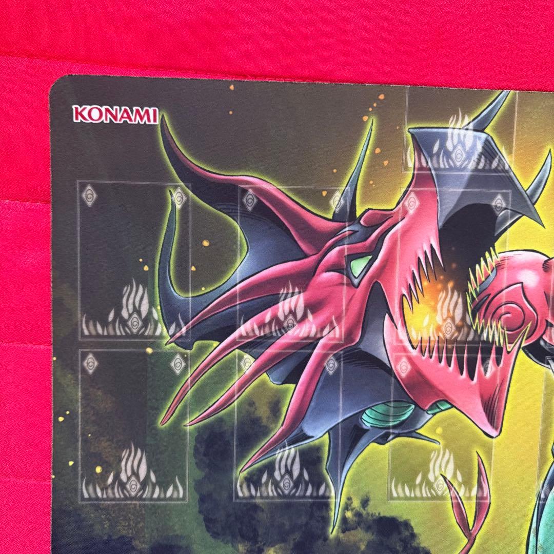 【特価】遊戯王　E・HEROフレイムウィングマン　プレイマット　YCS