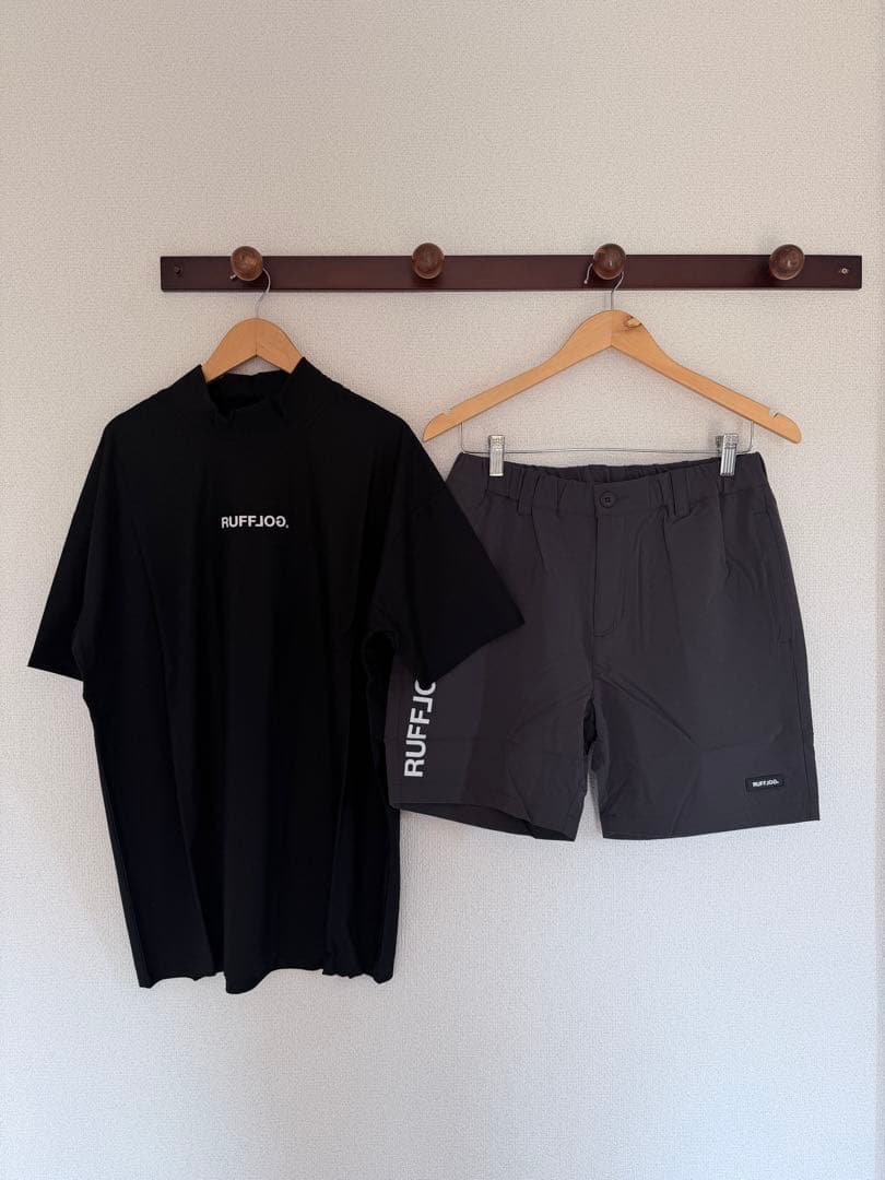 RUFFLOG MOCK NECK TEE PANTS セットアップ　サイズM