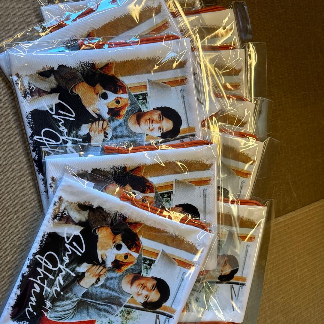 大谷翔平 SHOHEI OHTANI 「SHOHEI&DOG」巾着