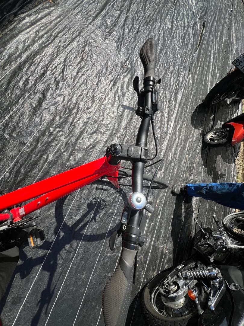 cannondale quick3 赤 クロスバイク