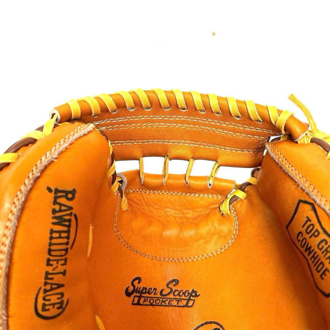 【希少】デッドストック キャッチャーミット 8700 牛革 未使用品