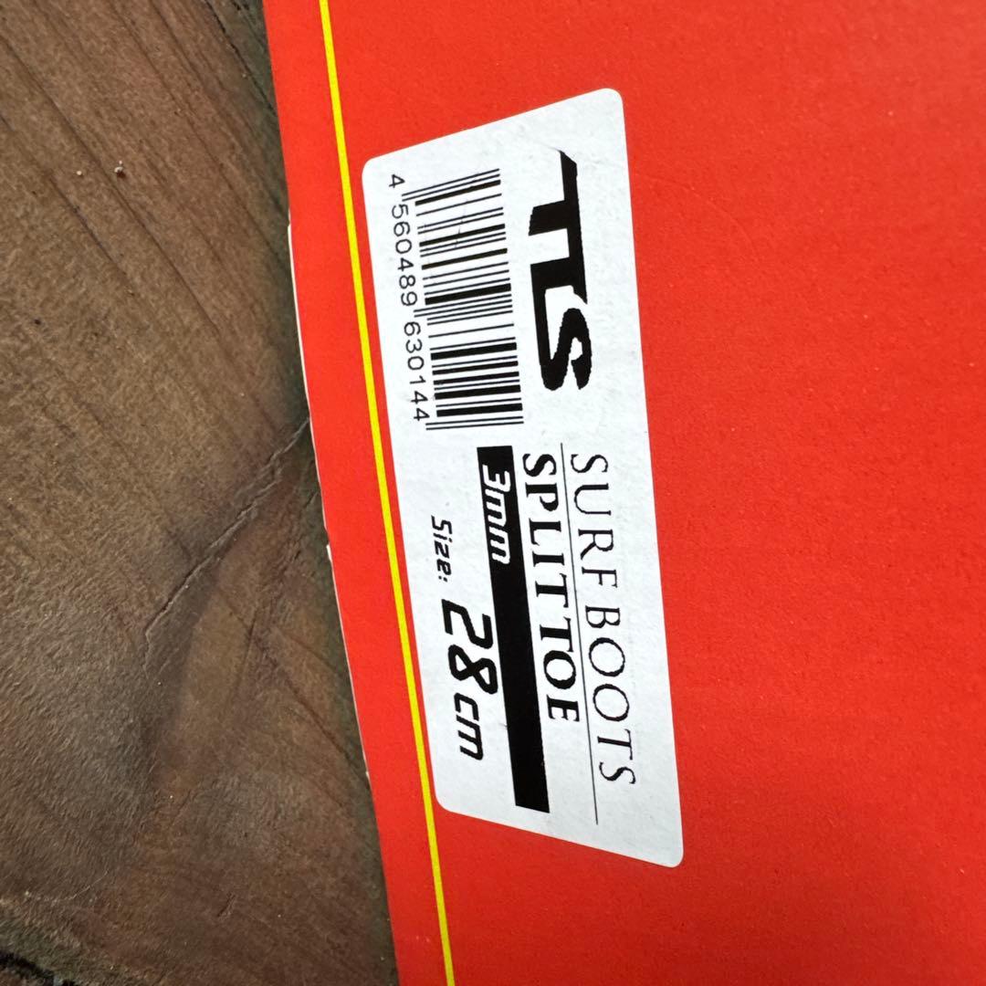 TLS ツールス サーフブーツ 防寒28cm定価¥10,400箱無し