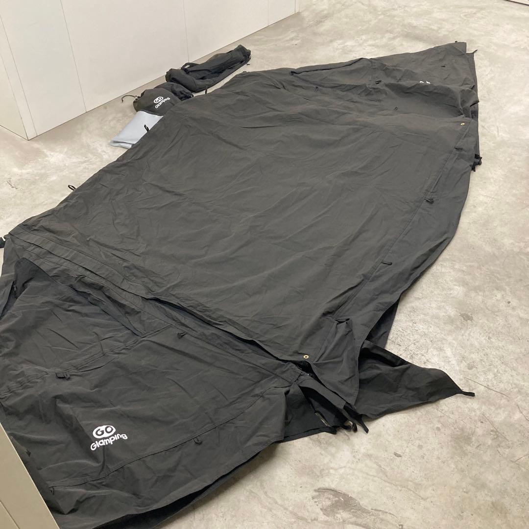 GoGlamping G・G PUP2.0 TC 黒　前幕セット